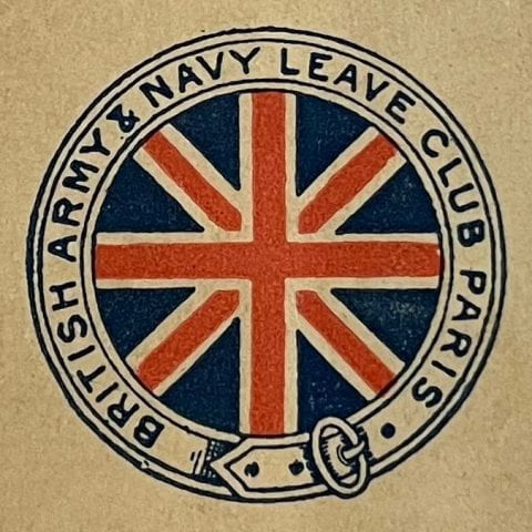 Logo of the British Army & Navy Leave Club Paris